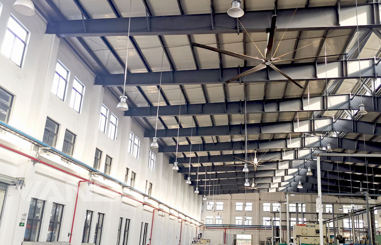 中國(guó)航天加工車間工業(yè)大風(fēng)扇